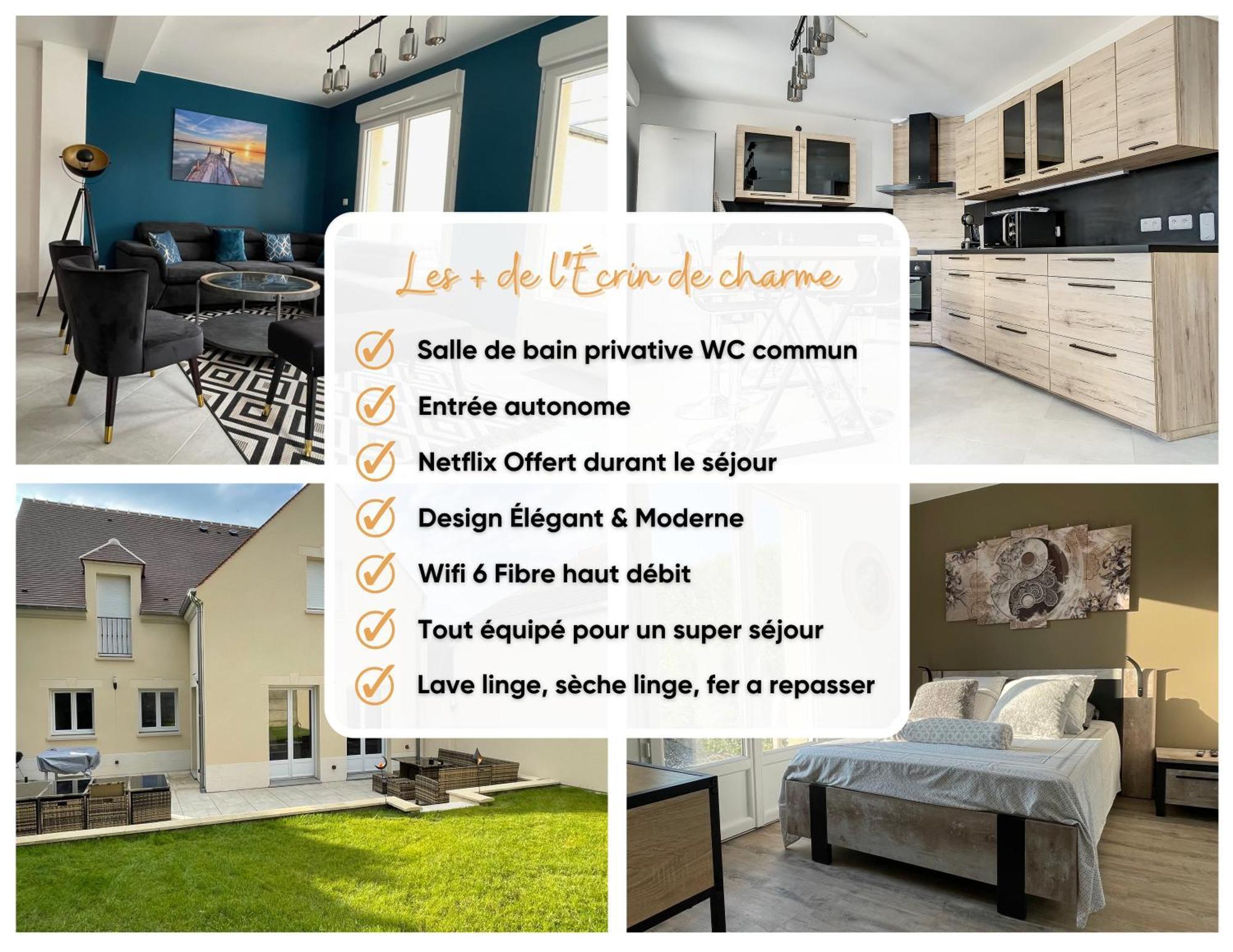 Chambre Serenite Dans Maison Au Calme Compiègne Buitenkant foto